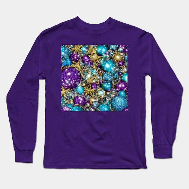 Shiny Orbs Long Sleeve T-Shirt by PurplePeacock
